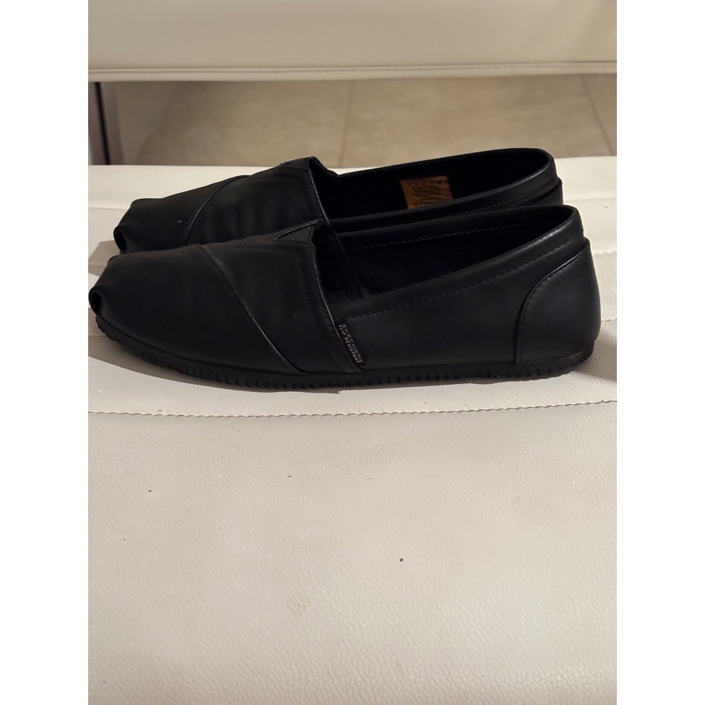 Skechers Work Slip Resistant Black Memory Foam Flats 76575 Womens 7